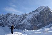 Bella salita invernale con ciaspole da Colere al Rifugio Albani domenica 31 gennaio 2010 - FOTOGALLERY